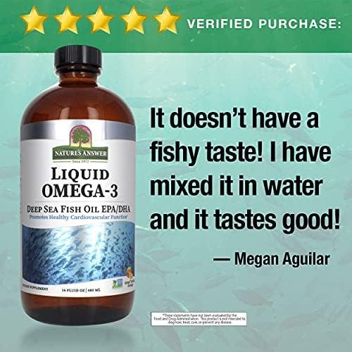 Aceite de Pescado Omega-3 Nature's Answer 473ml | EPA/DHA