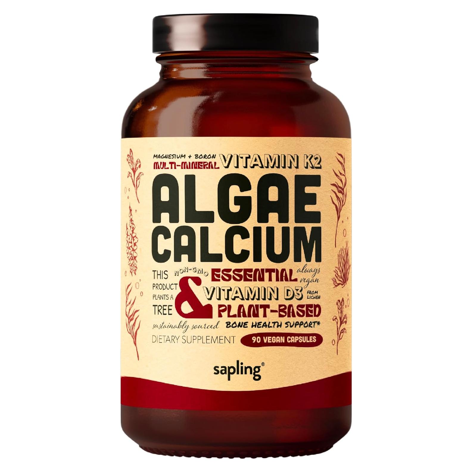 Suplemento de Calcio Vegano We Are Fit 90 Cápsulas 600mg
