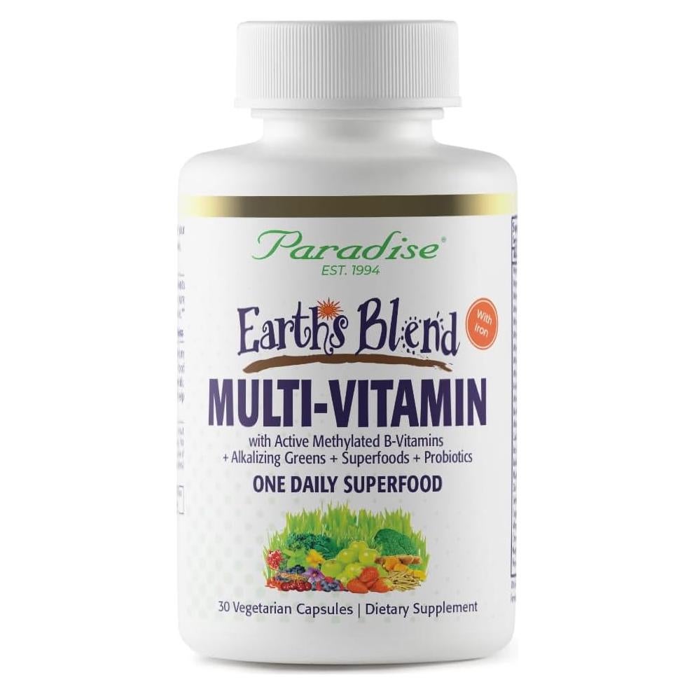 Multivitamínico Diario para Mujeres Paradise Herbs 30 Cápsulas