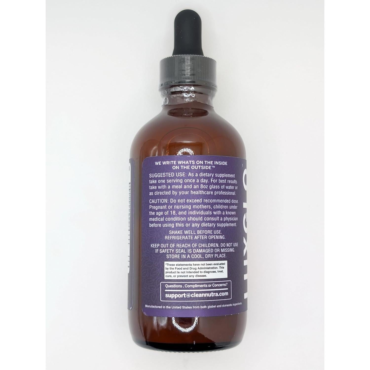 Gotas Líquidas de Biotina y Colágeno LuxGlo 45.4g