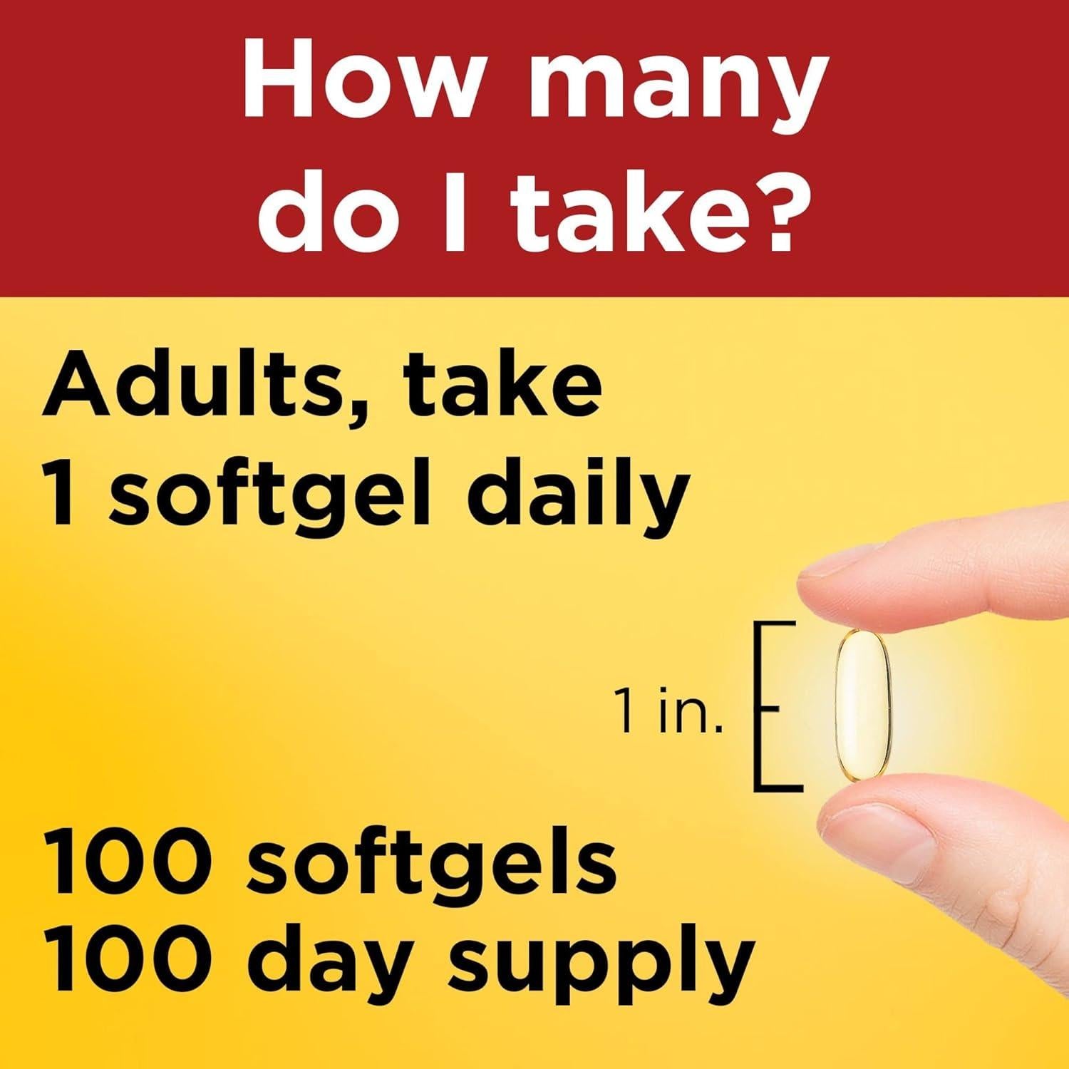 Nature Made Aceite de Semilla de Lino 1400 mg Omega 3 100 Gelatinas