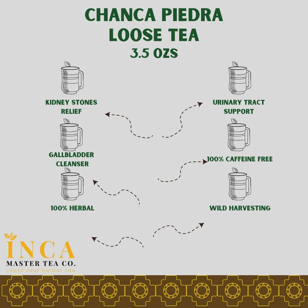 Té Natural Chanca Piedra Inca Master 100% Orgánico 100g