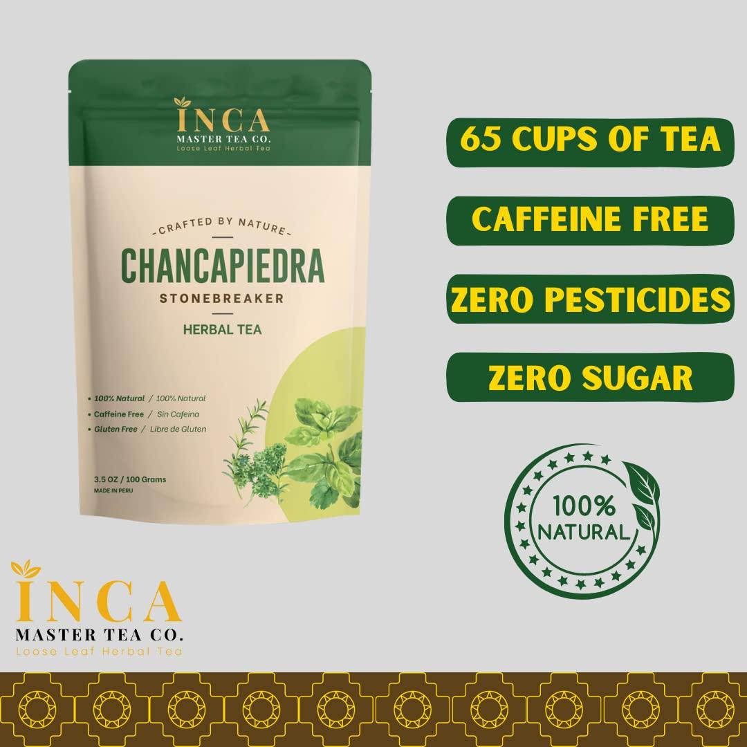 Té Natural Chanca Piedra Inca Master 100% Orgánico 100g