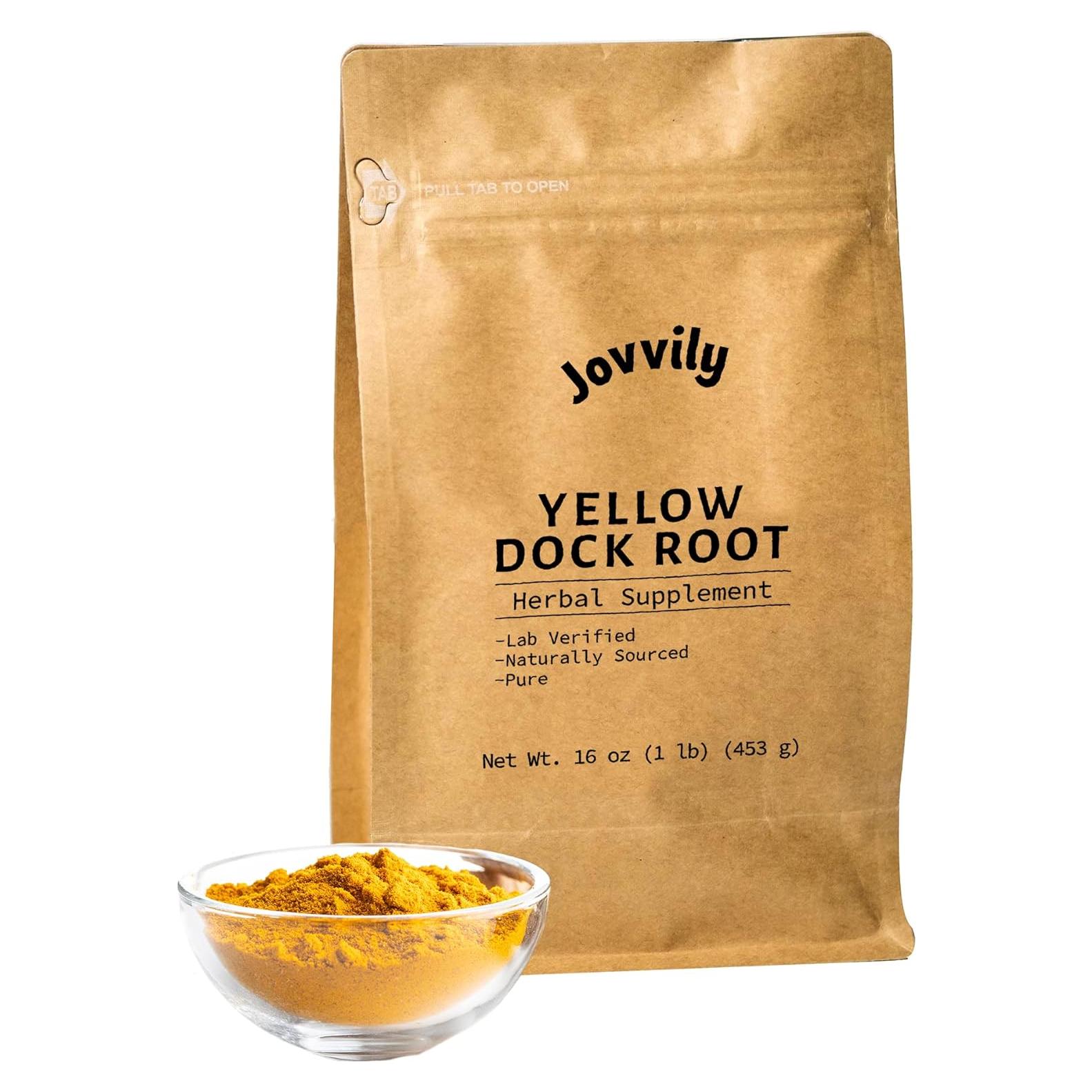 Raíz de Acanto Amarillo Jovvily 0.45 kg Suplemento Natural