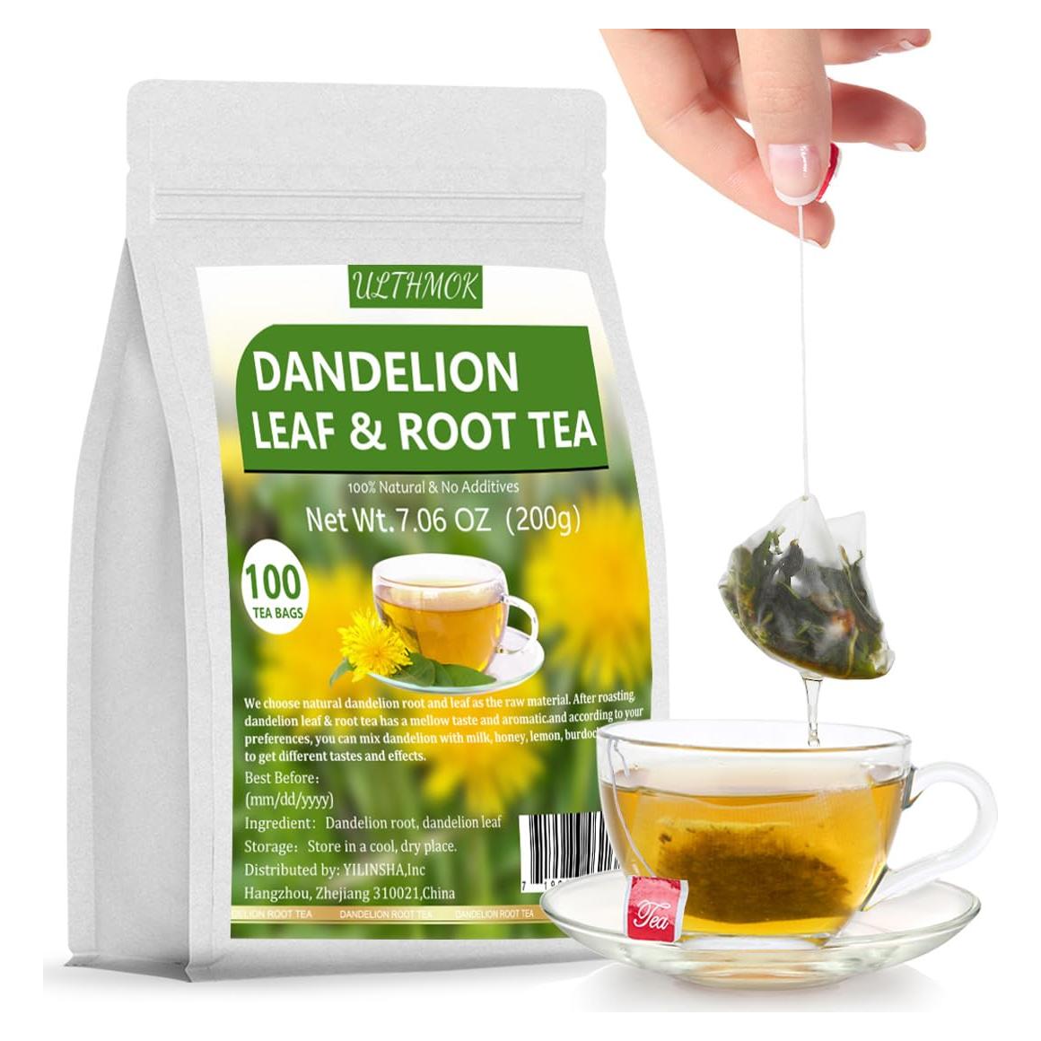Té de Diente de León Premium YILINSHA 100 Bolsitas 200g