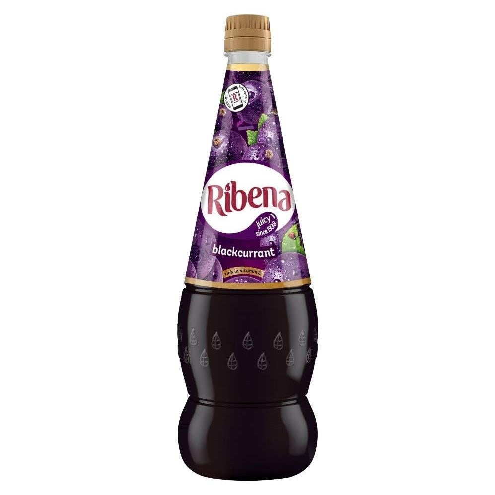 Concentrado de Grosella Negra Ribena 1.5L - Rico en Vitamina C
