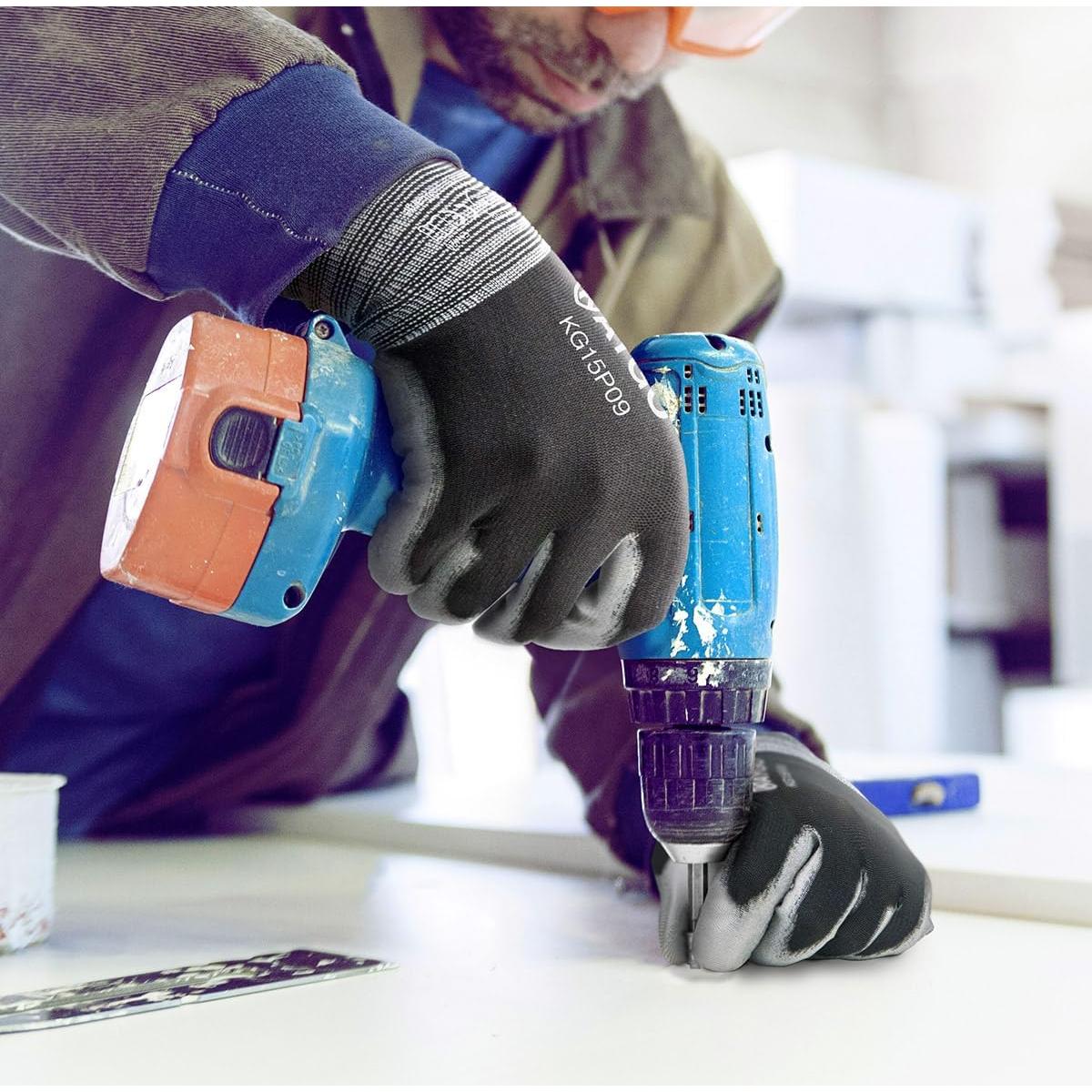 Guantes de Trabajo KAYGO KG15P 12 Pares X-Large Rojo