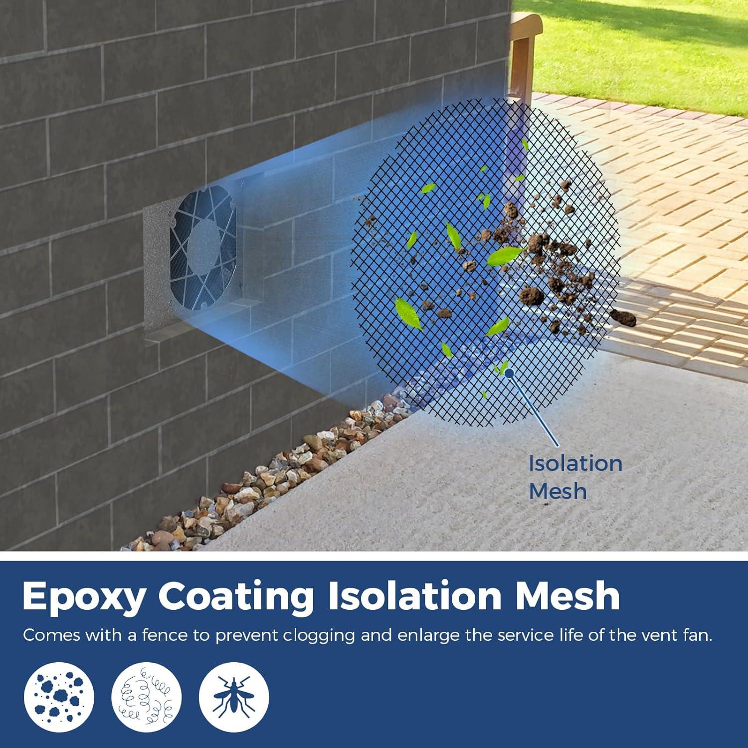 Ventilador de Espacio de Arrastre ALORAIR VentirPro 260 CFM