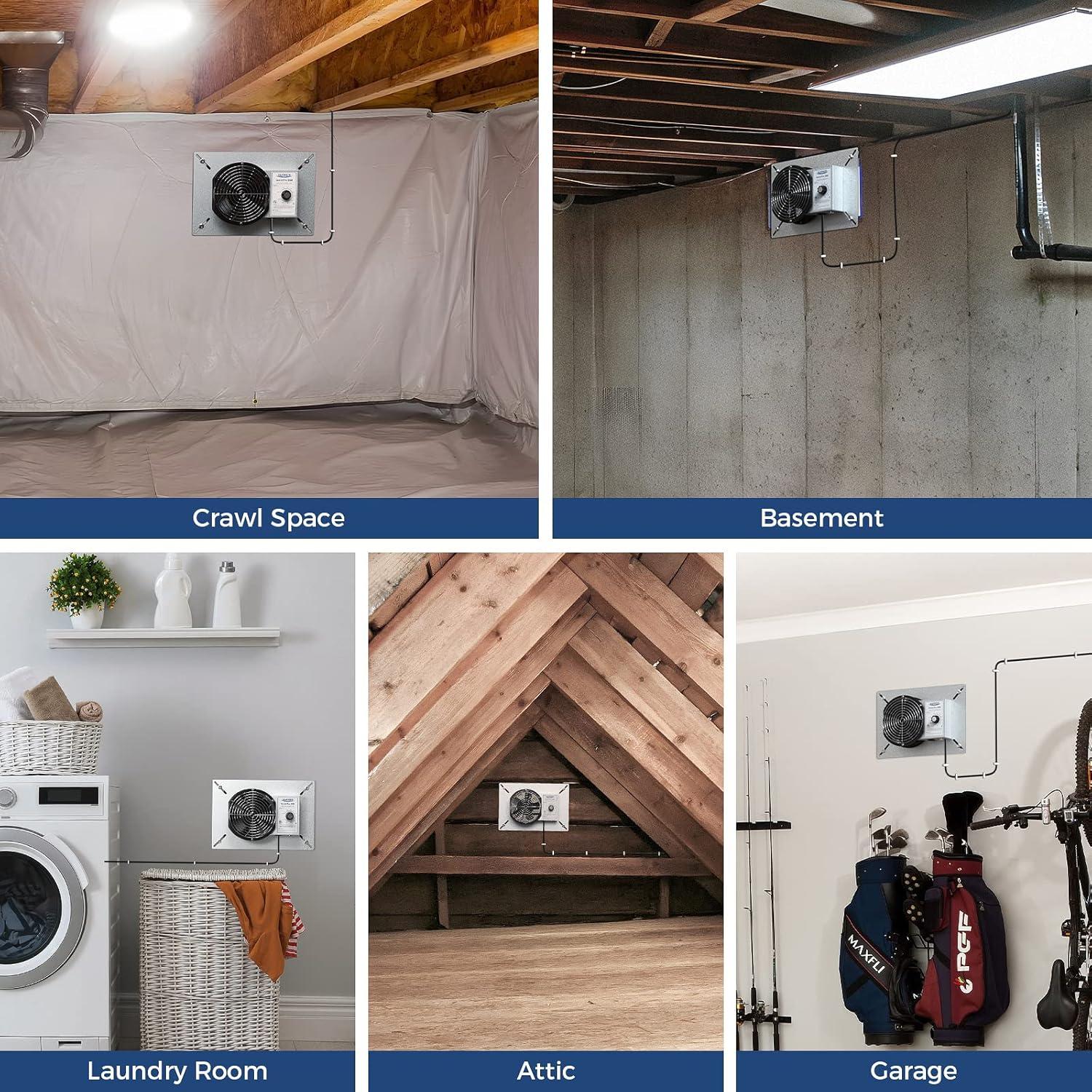 Ventilador de Espacio de Arrastre ALORAIR VentirPro 260 CFM