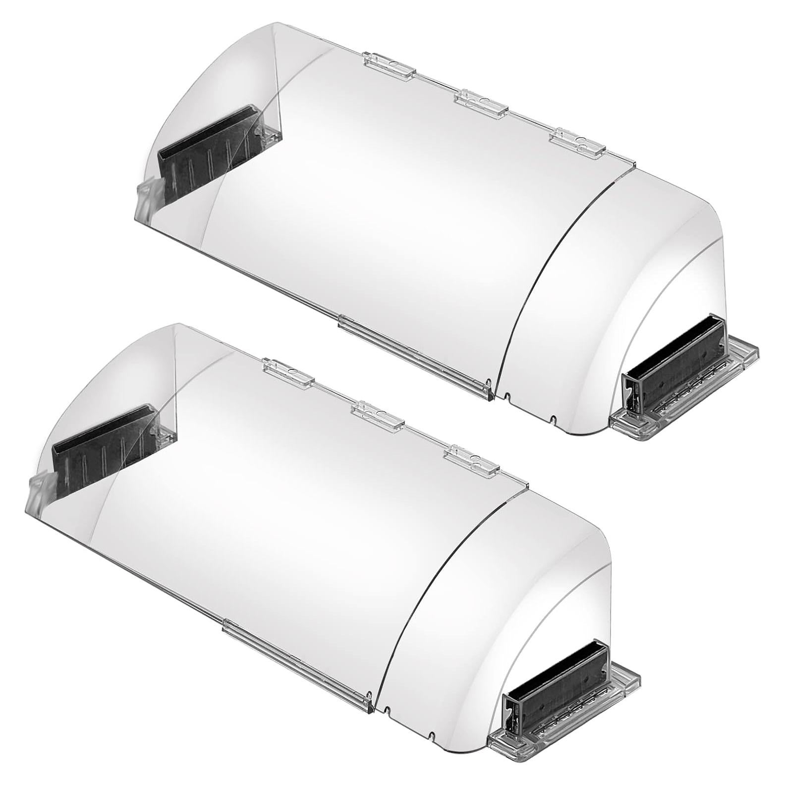 Deflectores de Aire Ajustables EKOCSIO - Paquete de 2, 21.6 a 38.1 cm