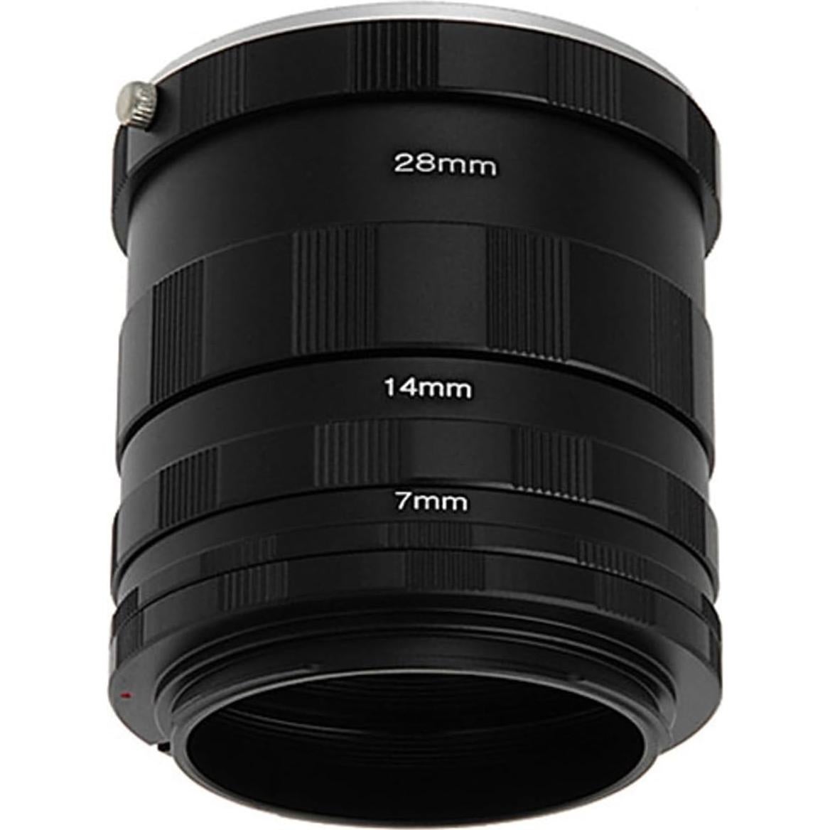 Juego de tubos de extensión Fotodiox para cámaras Sony A-Mount