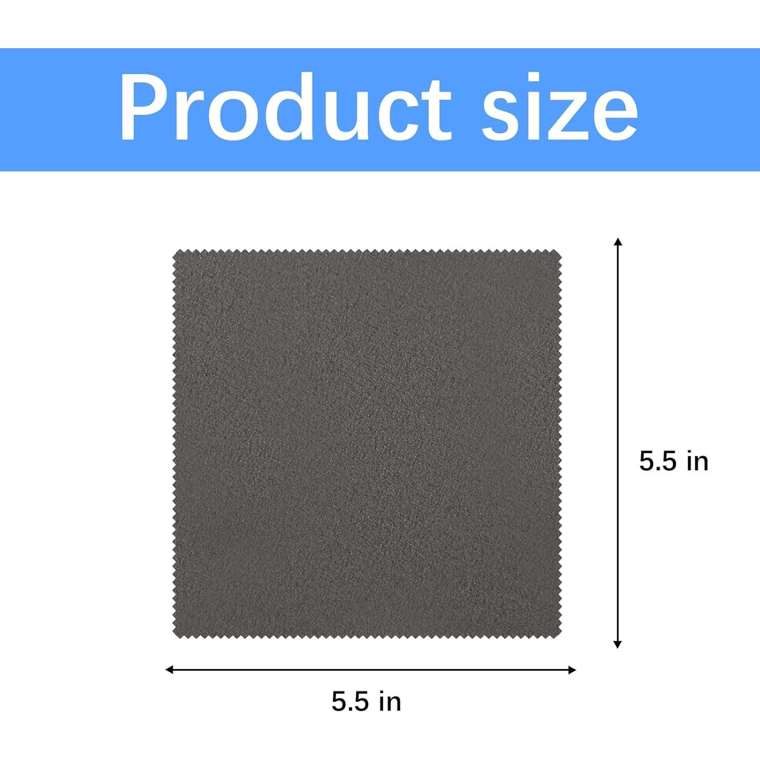 Paquete de 120 Paños de Microfibra para Limpieza de Gafas 14cm