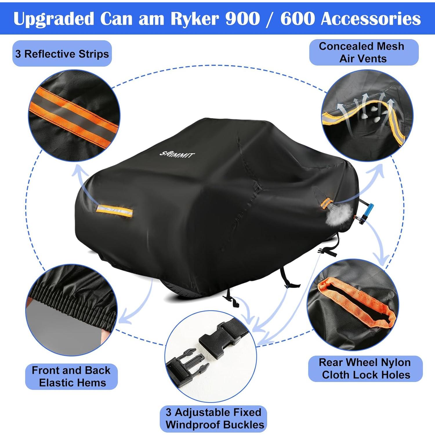 Cubierta Impermeable SRIMMIT para Can Am Ryker 264x168 cm