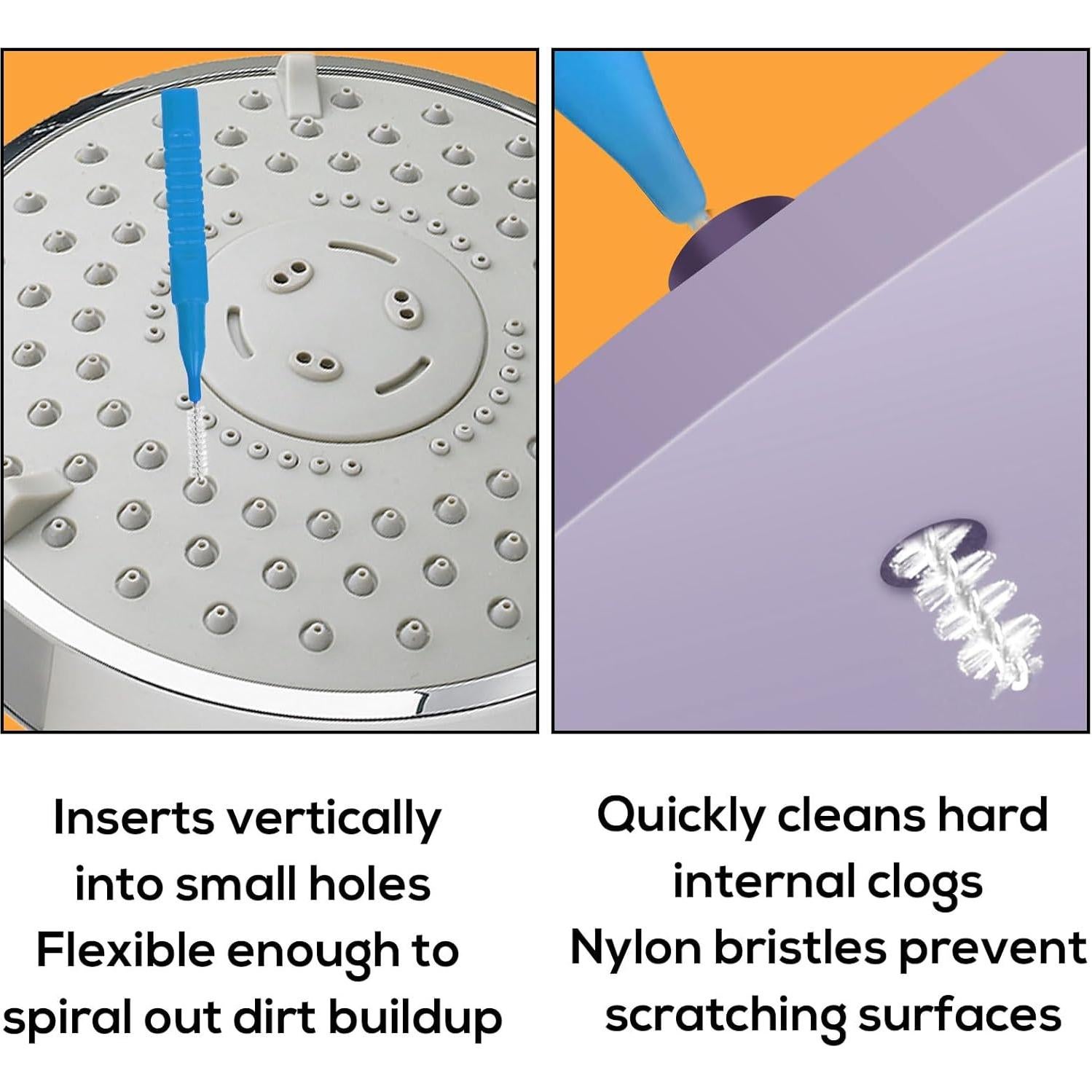 Juego de 40 Herramientas de Limpieza de Cabezal de Ducha Gosknor