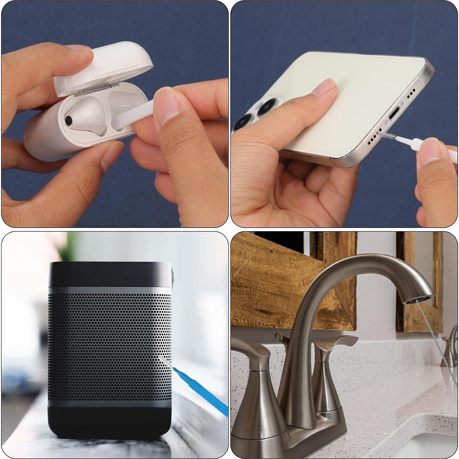 Juego de 40 Herramientas de Limpieza de Cabezal de Ducha Gosknor