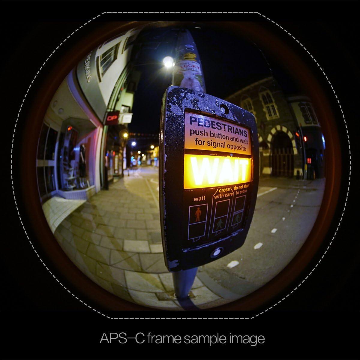 Lente Ojo de Pez Meike MK 6.5 mm f2.0 para MFT