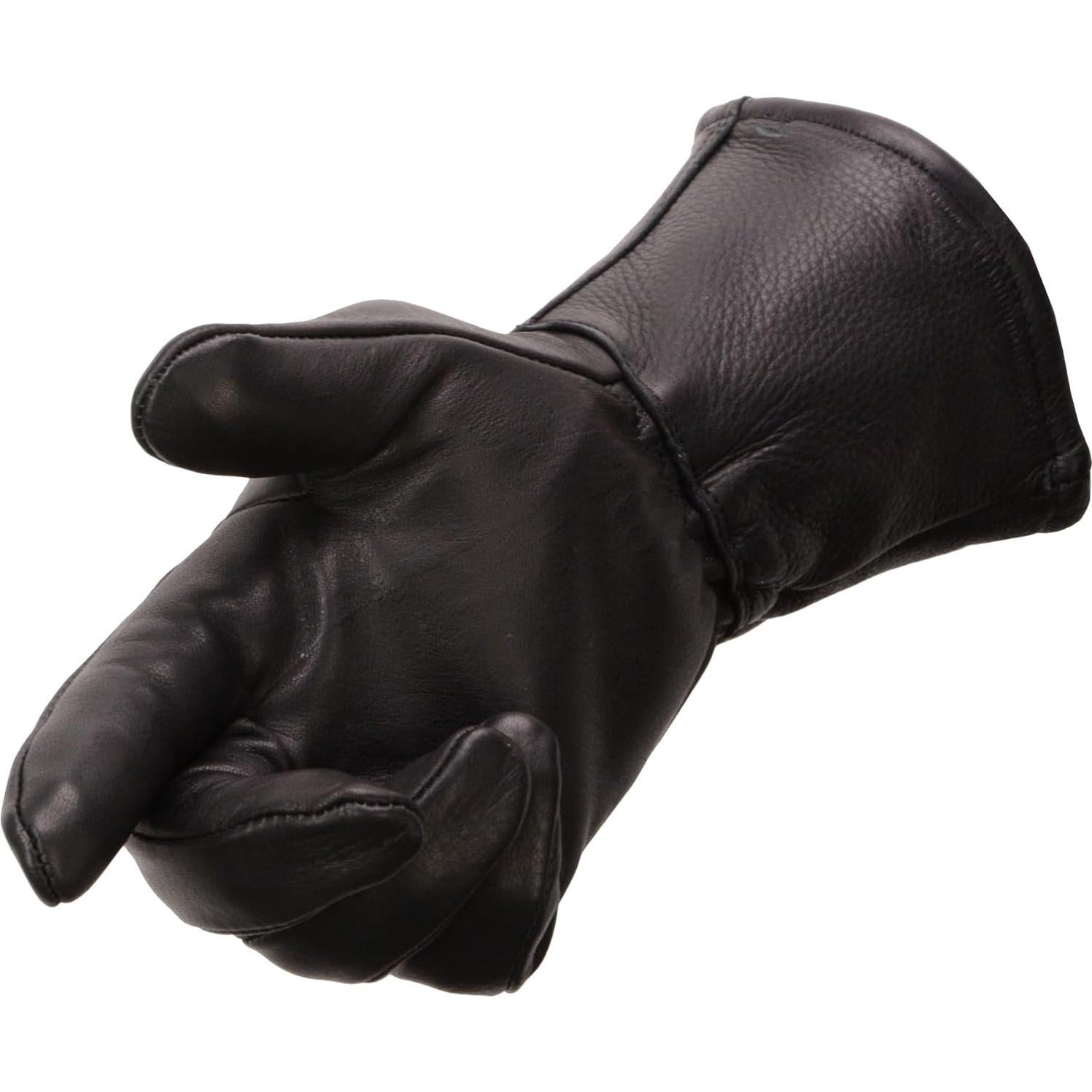 Guantes Térmicos de Cuero de Ciervo Milwaukee G317 para Hombre