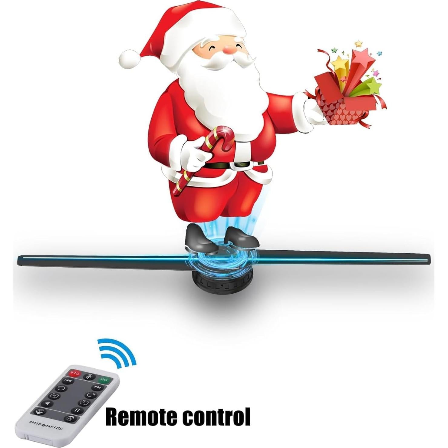 Ventilador Holográfico 3D Hologram 41.9 cm LED HD