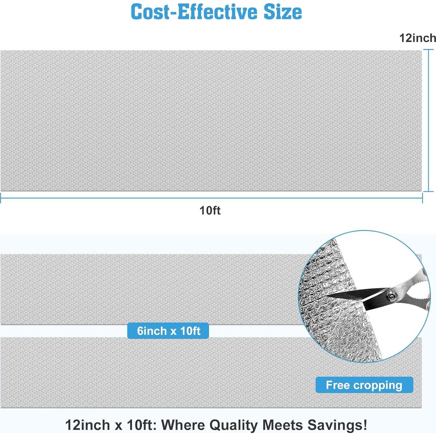 Rollo Aislante Térmico Aluminio UCINNOVATE 30.48 cm x 3.05 m