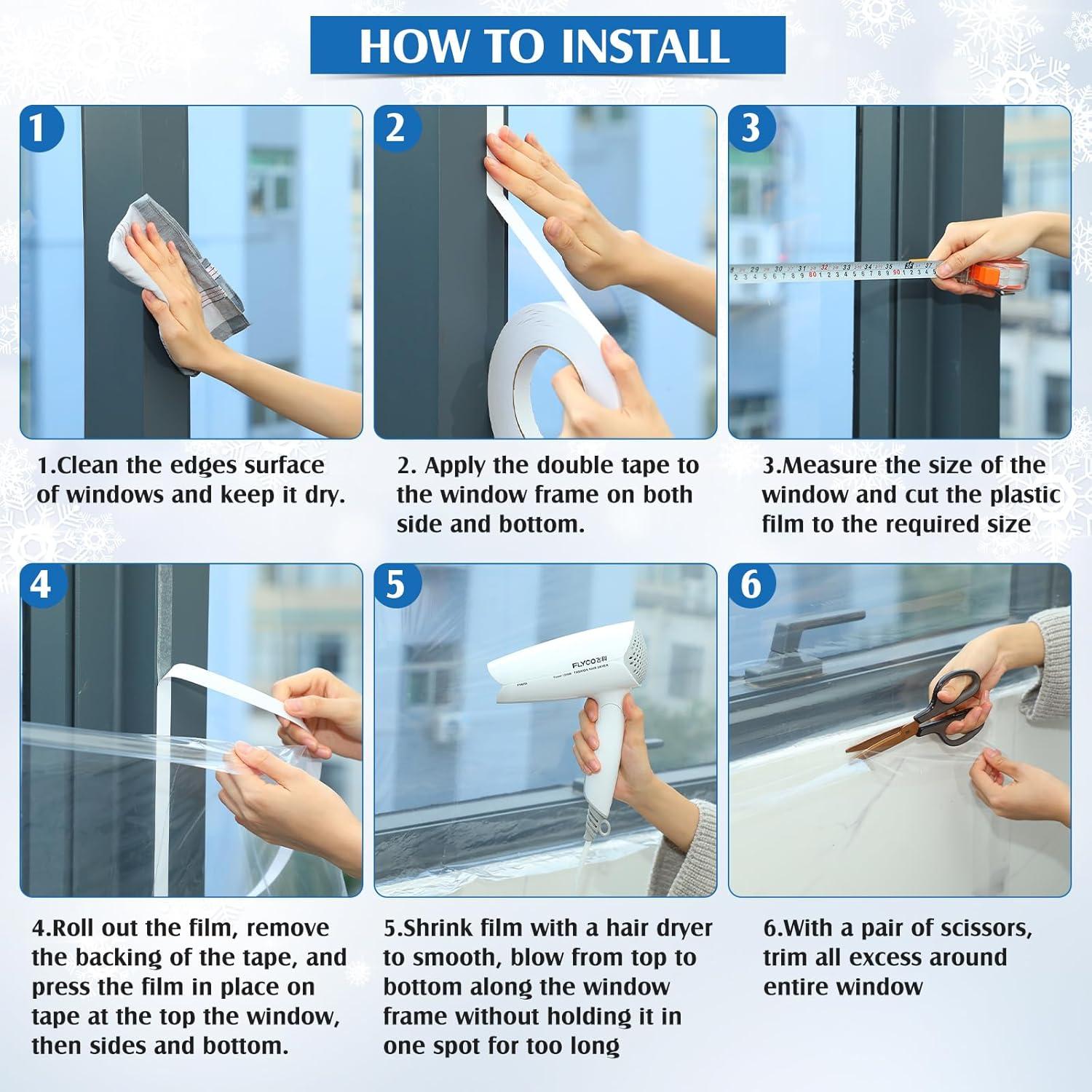 Kit Aislamiento Ventanas Frienda 2 Rollos 1.57 x 5.33 m