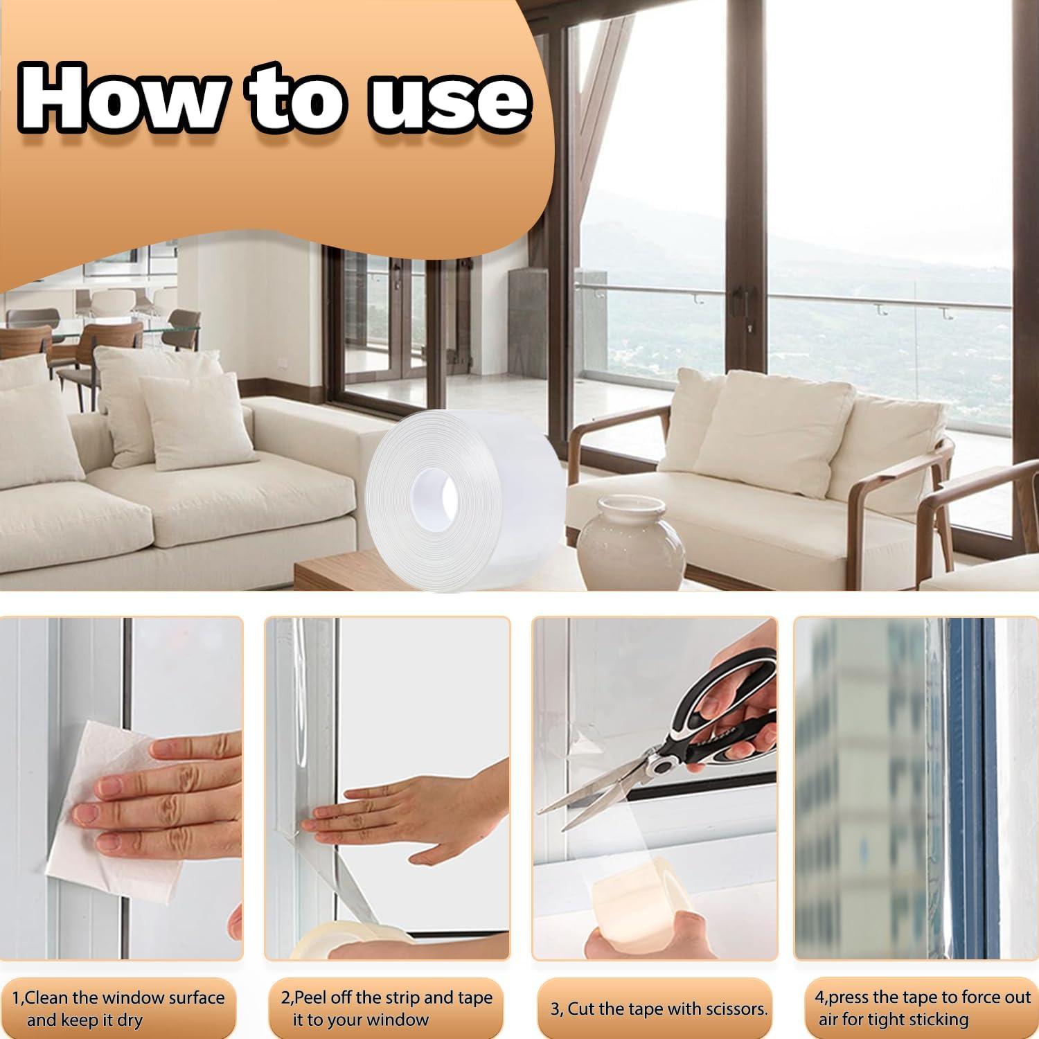 Cinta de Sellado Transparente PackYard 5 cm x 5 m Impermeable