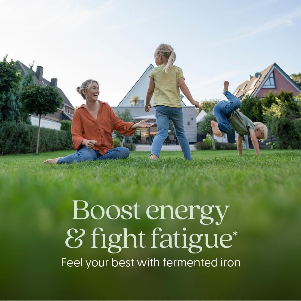 Suplemento de Hierro Fermentado New Chapter 60 Tabletas