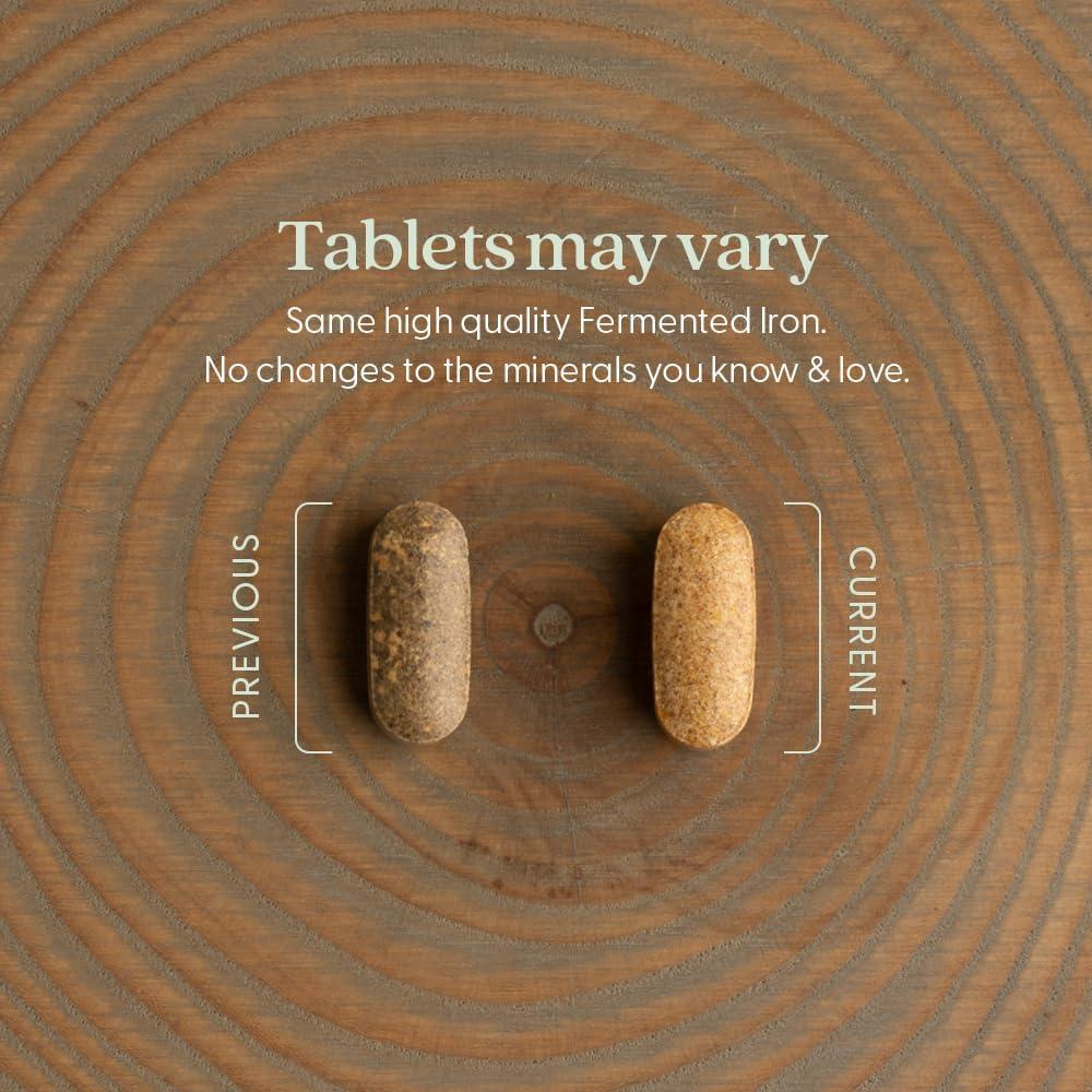 Suplemento de Hierro Fermentado New Chapter 60 Tabletas