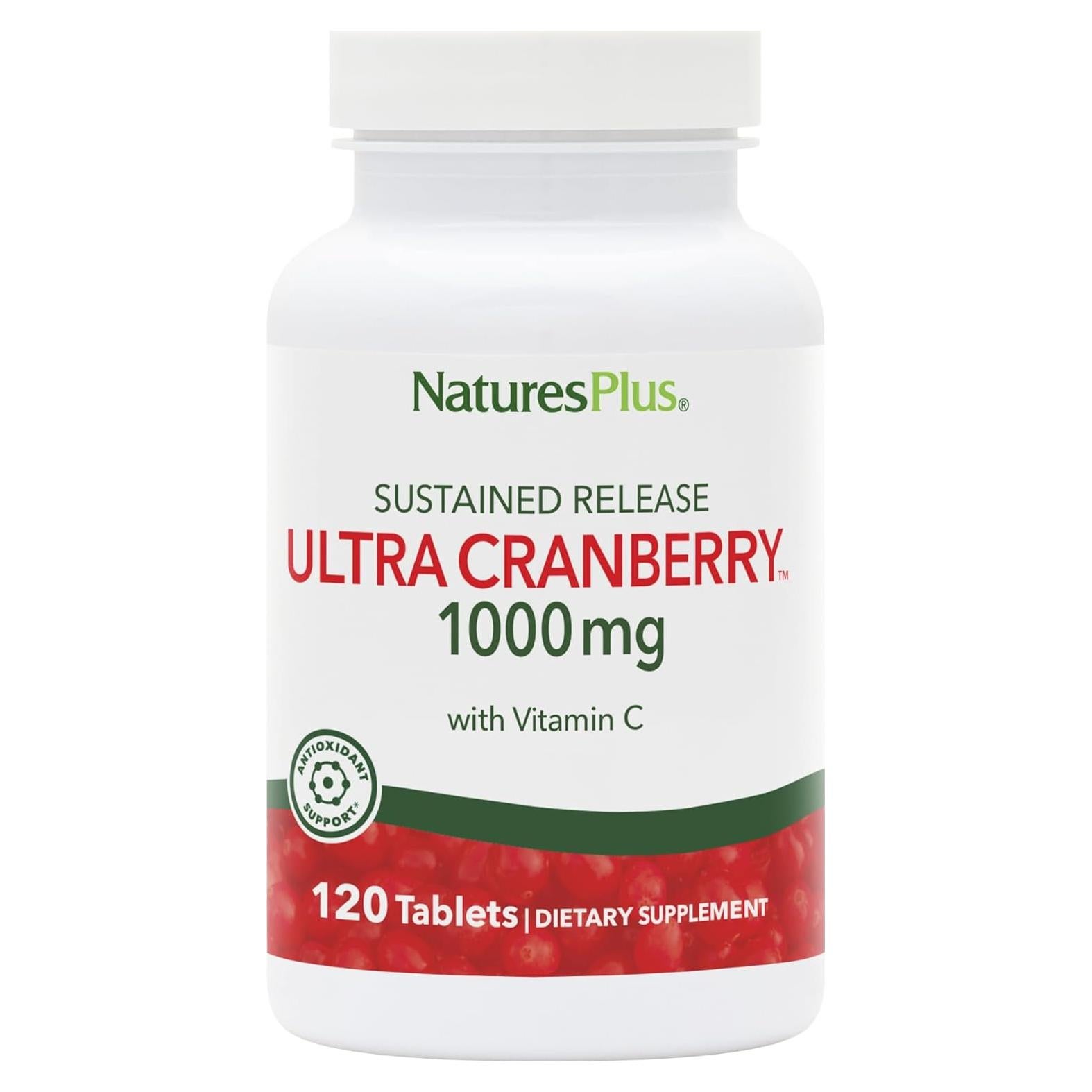 NaturesPlus Ultra Arándano 1000mg 120 Tabletas Vegetariano