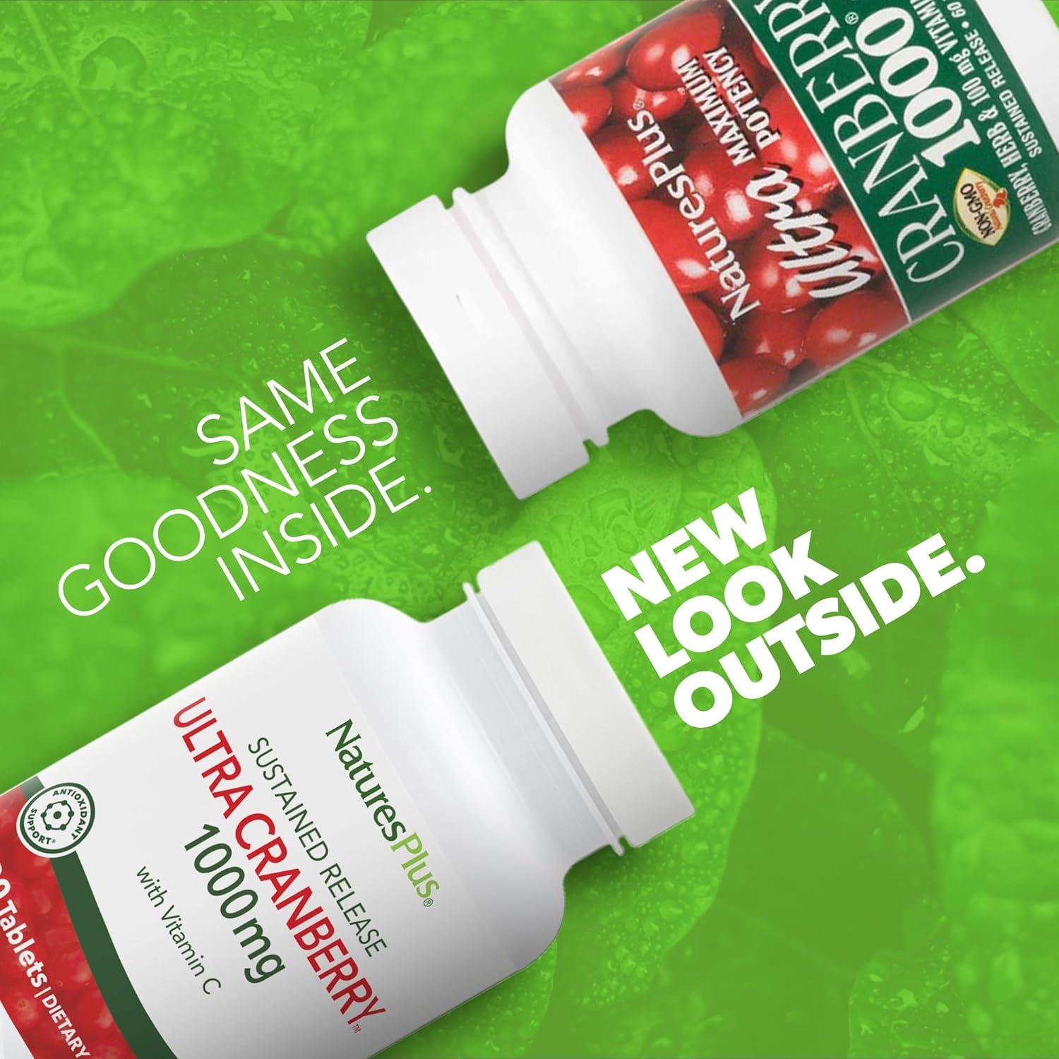 NaturesPlus Ultra Arándano 1000mg 120 Tabletas Vegetariano