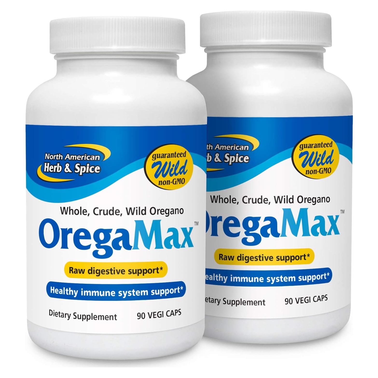 Suplemento OregaMax North American - 90 Cápsulas de Orégano