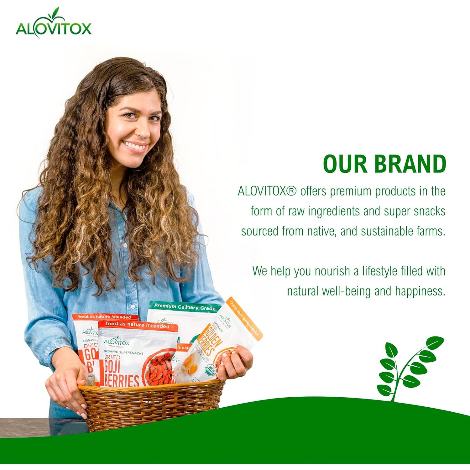 Gránulos de Polen de Abeja Alovitox 454 g - Superalimento Nutritivo