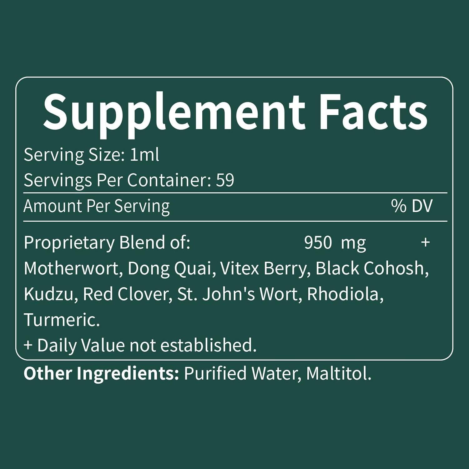 Gotas de Motherwort Fuenvegtal 59.15 ml - Apoyo Menopausia