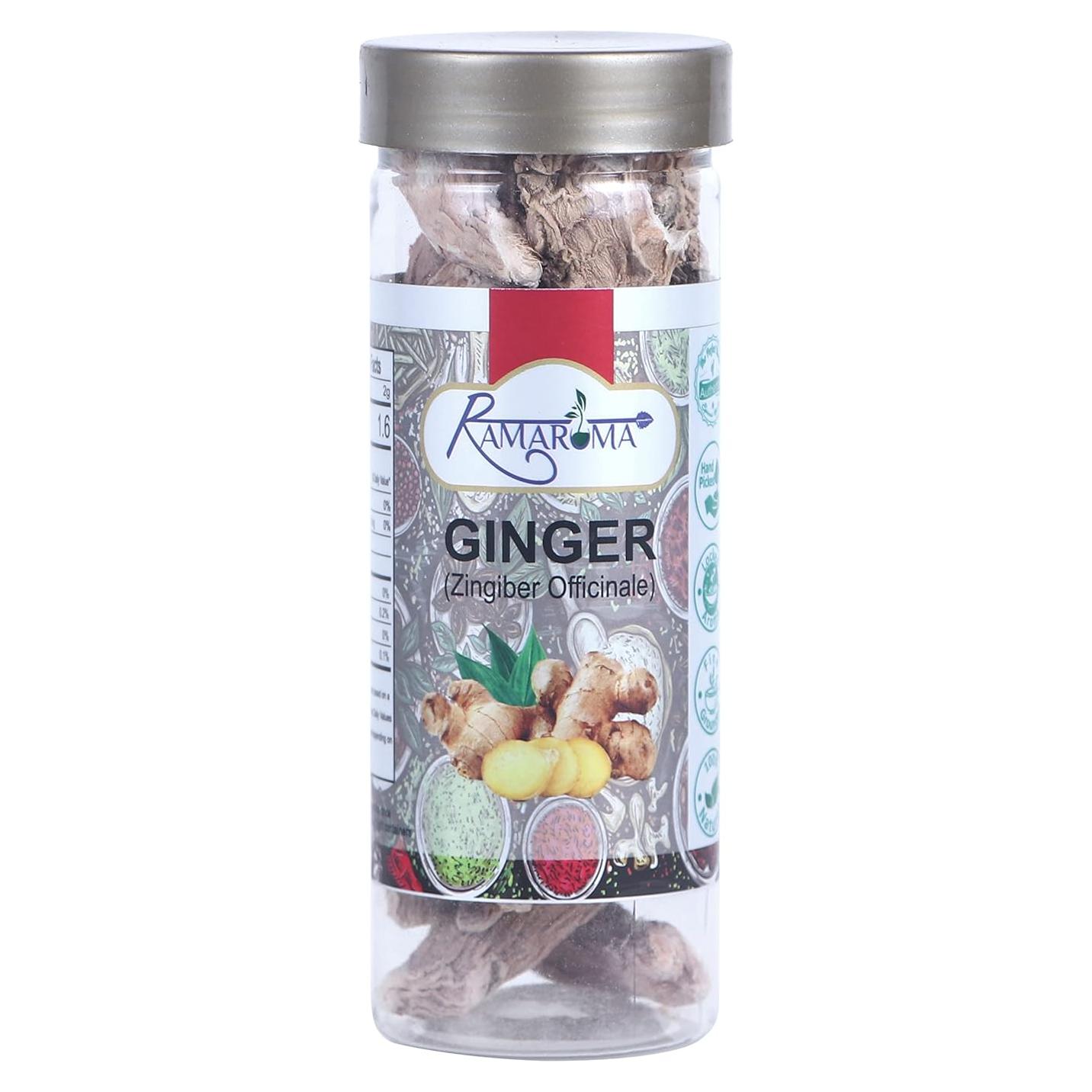 Jengibre Seco Entero Ramaroma 100g - Orgánico y Natural