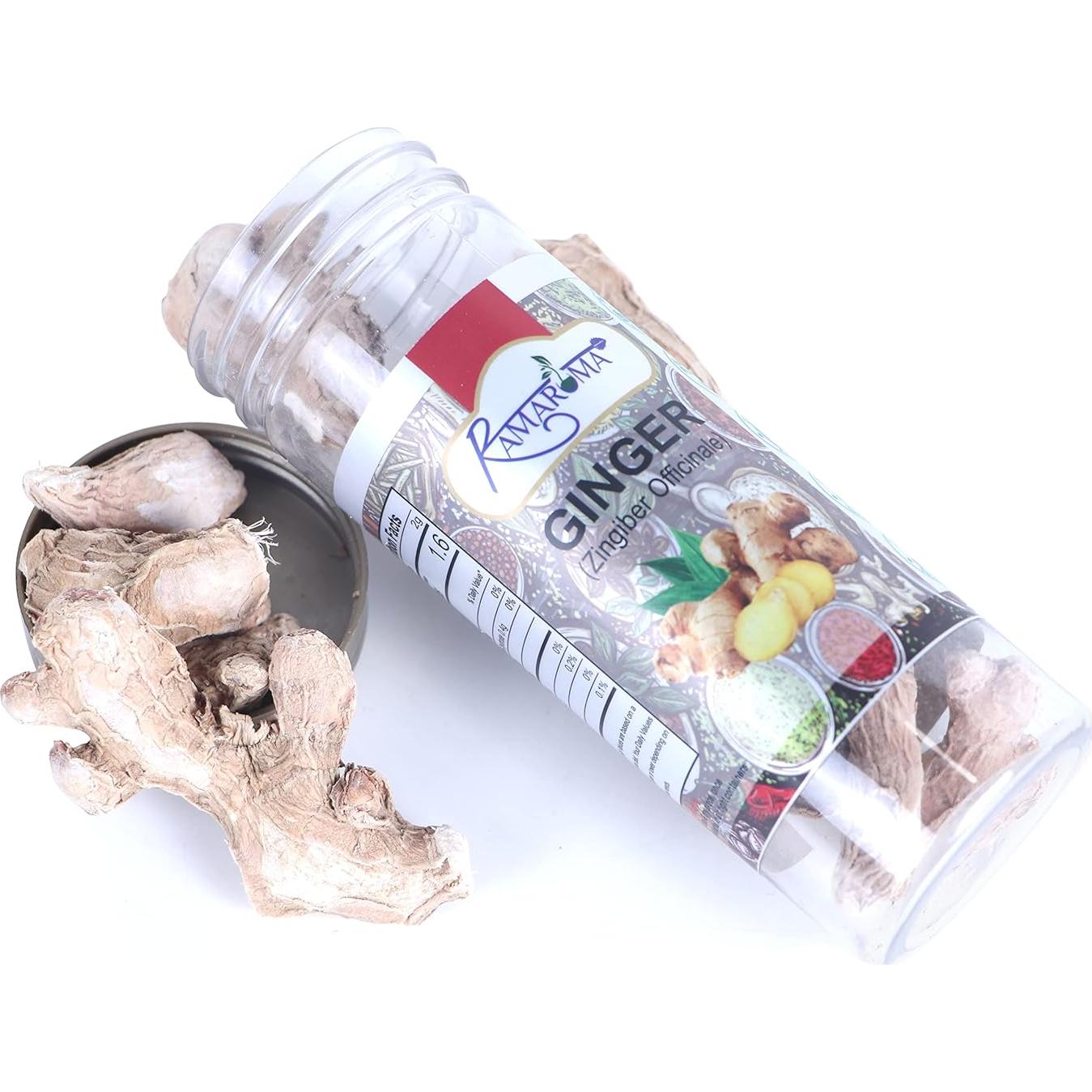 Jengibre Seco Entero Ramaroma 100g - Orgánico y Natural