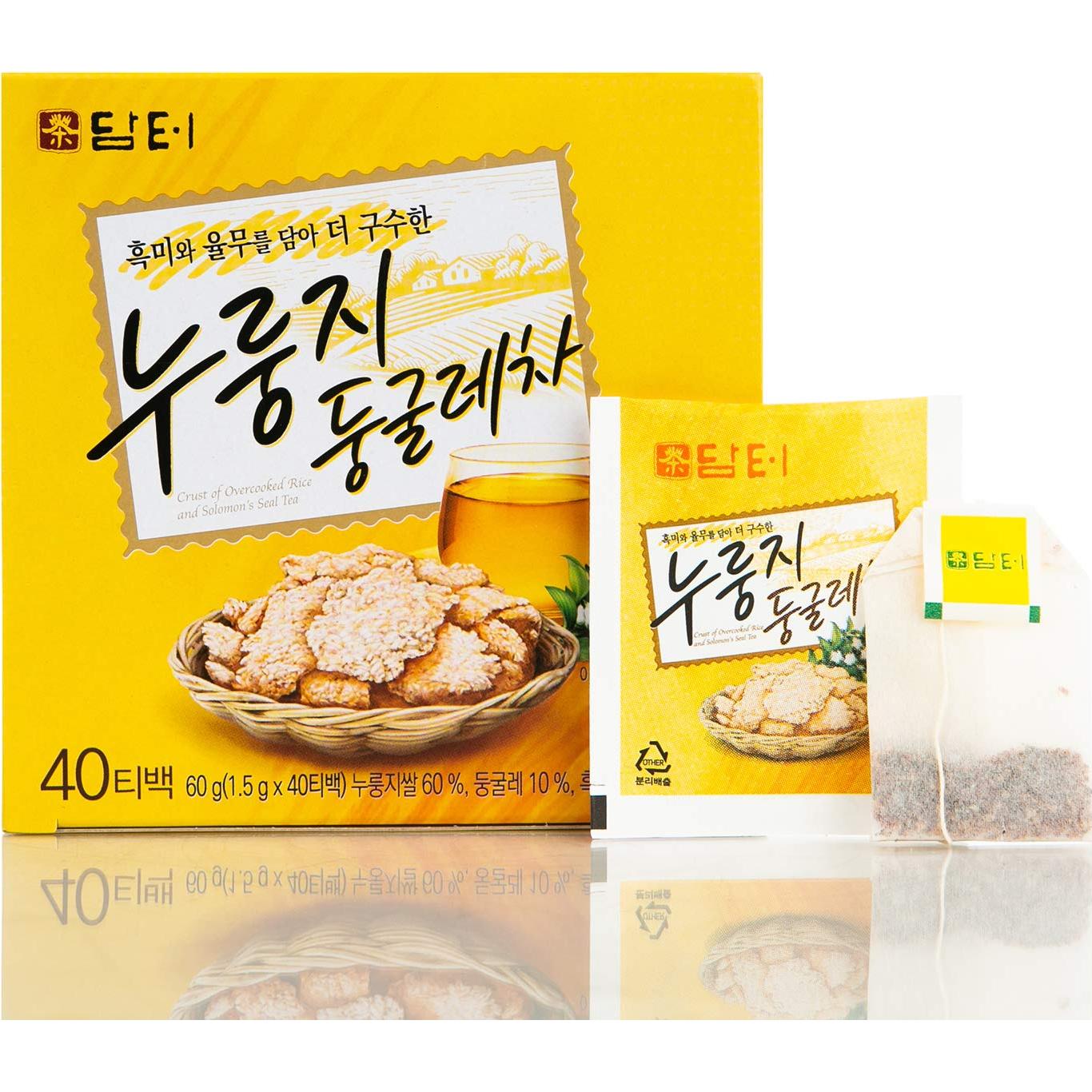 Té de Arroz Tostado Damtuh 40 Bolsitas Sin Cafeína 1.5g