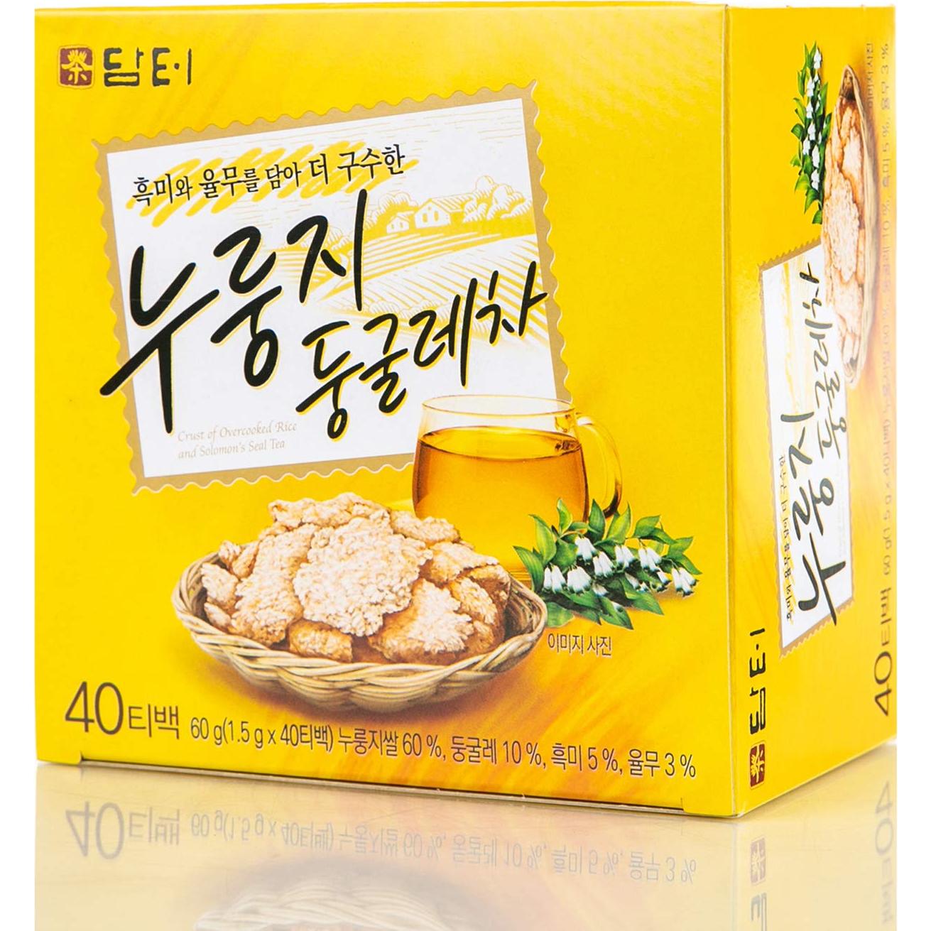 Té de Arroz Tostado Damtuh 40 Bolsitas Sin Cafeína 1.5g