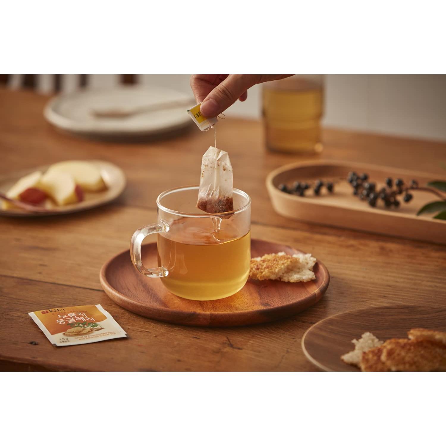 Té de Arroz Tostado Damtuh 40 Bolsitas Sin Cafeína 1.5g