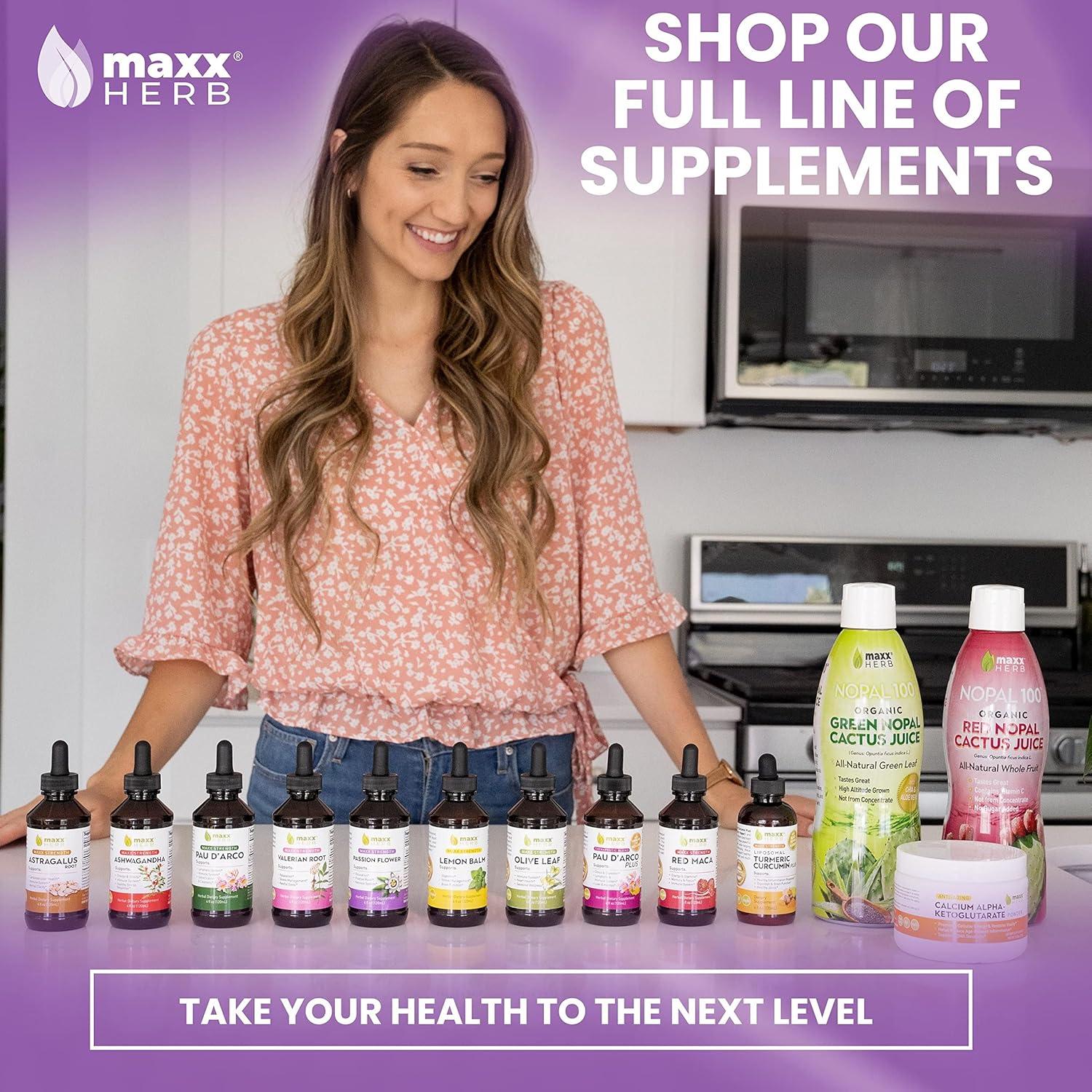 Extracto Líquido de Flor de Pasión Maxx Herb 118 ml - Relajación