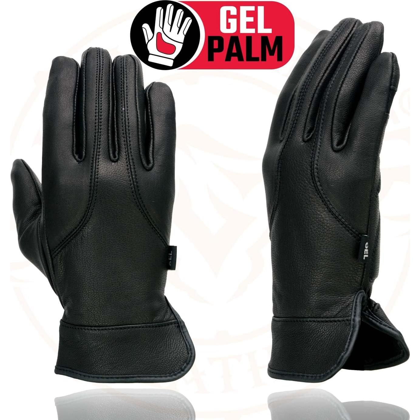 Guantes de Conducción de Cuero Milwaukee Leather MG7700 - X-Pequeño