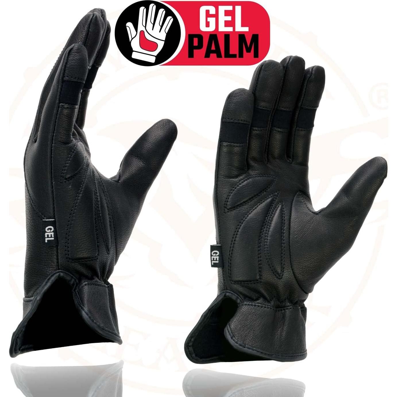Guantes de Conducción de Cuero Milwaukee Leather MG7700 - X-Pequeño