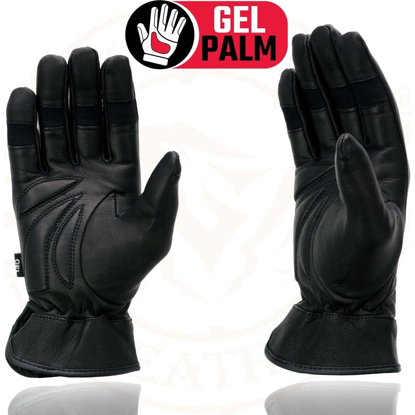 Guantes de Conducción de Cuero Milwaukee Leather MG7700 - X-Pequeño