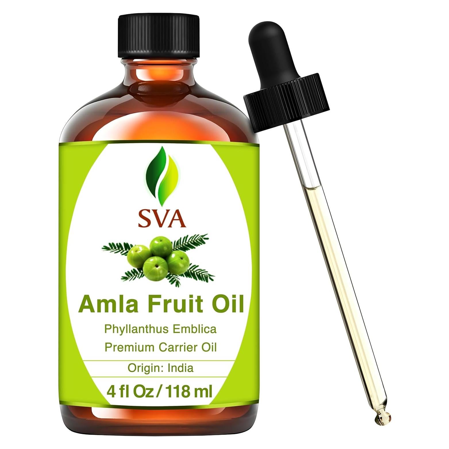 Aceite Portador de Amla SVA 118ml - Cuidado del Cabello y Piel