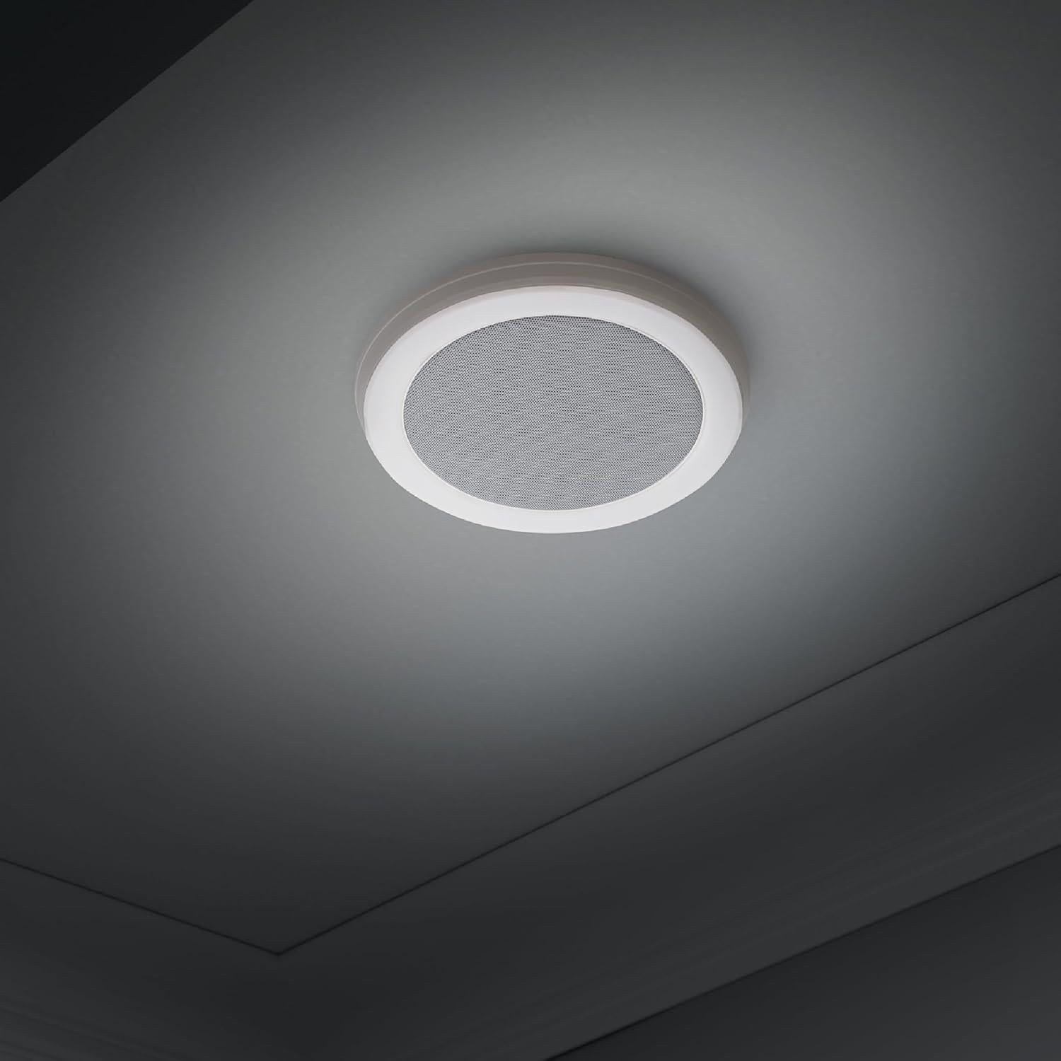 Ventilador de Baño Homewerks 7130-16-BT con Luz LED y Bluetooth