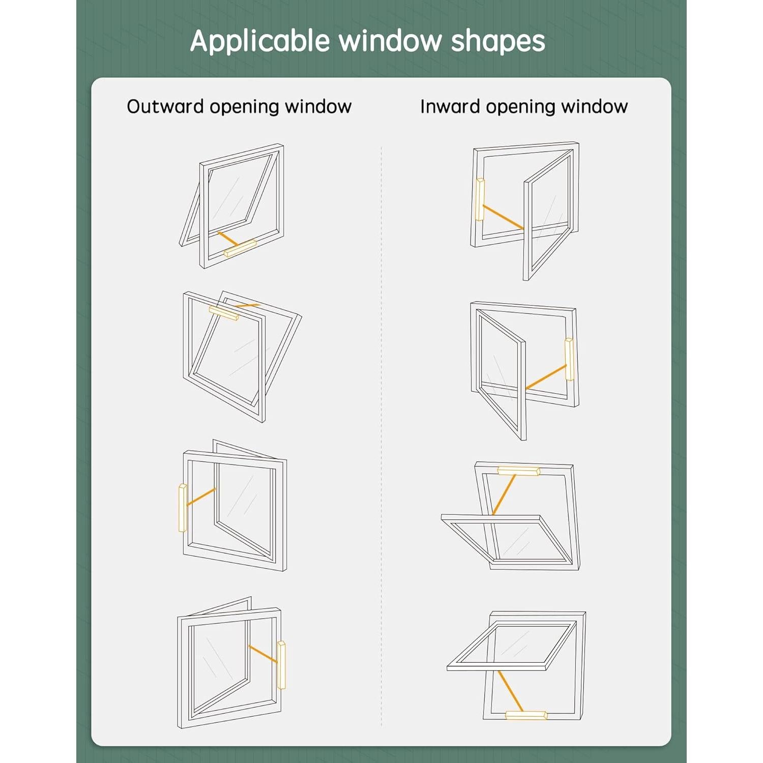 Abridor de Ventanas Automático Yoolax con Control WiFi y Voz
