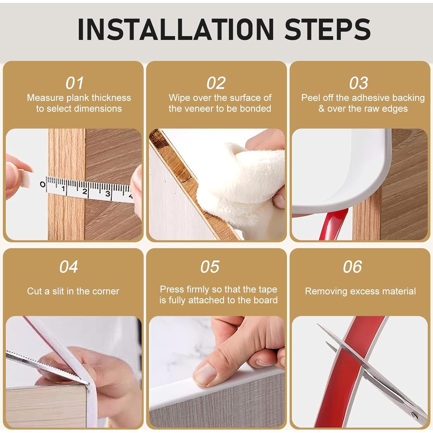 Banda de Bisel Autoadhesiva HeiPen 12mm x 5m Negra