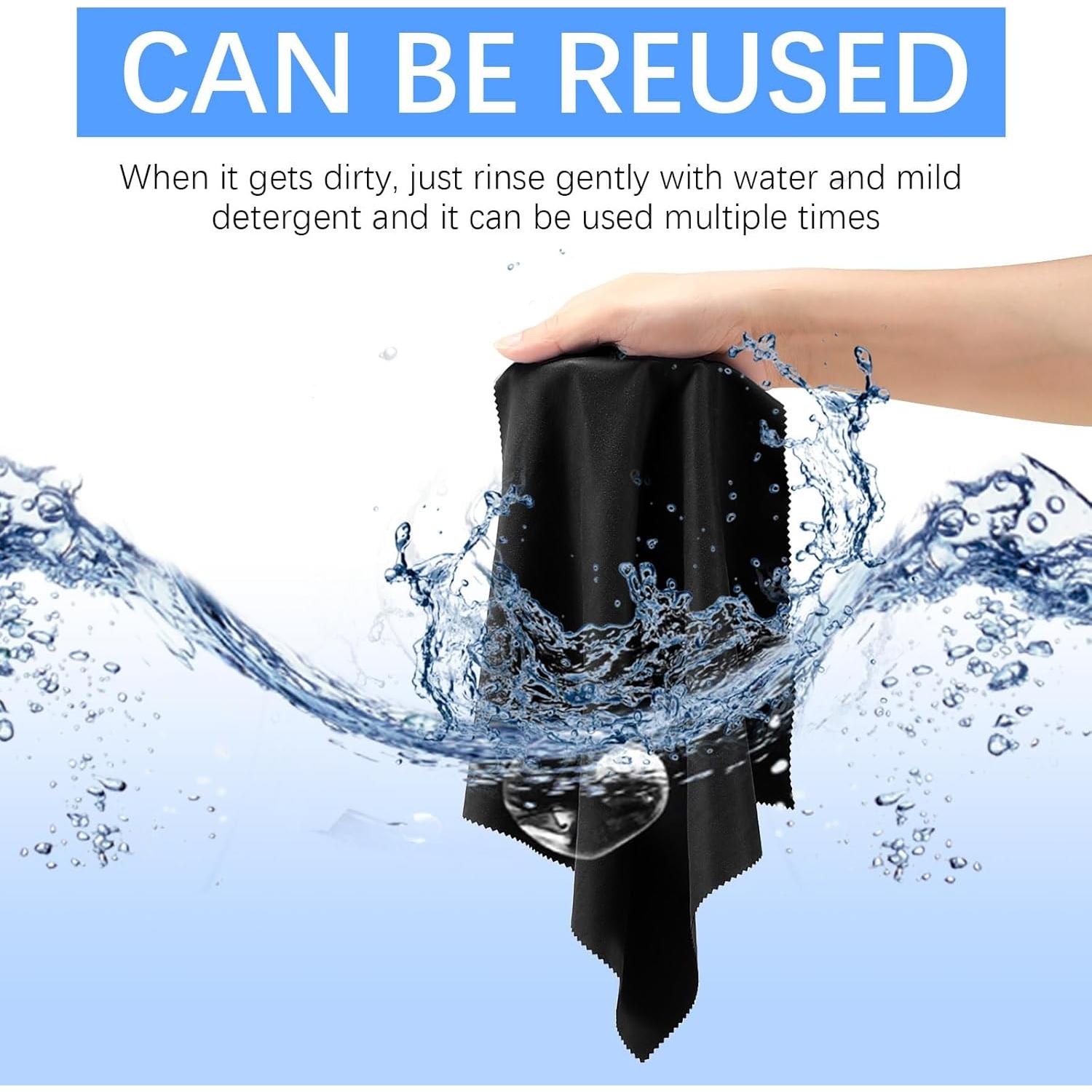 Paquete de 16 paños grandes de microfibra 30x30 cm Lipetol