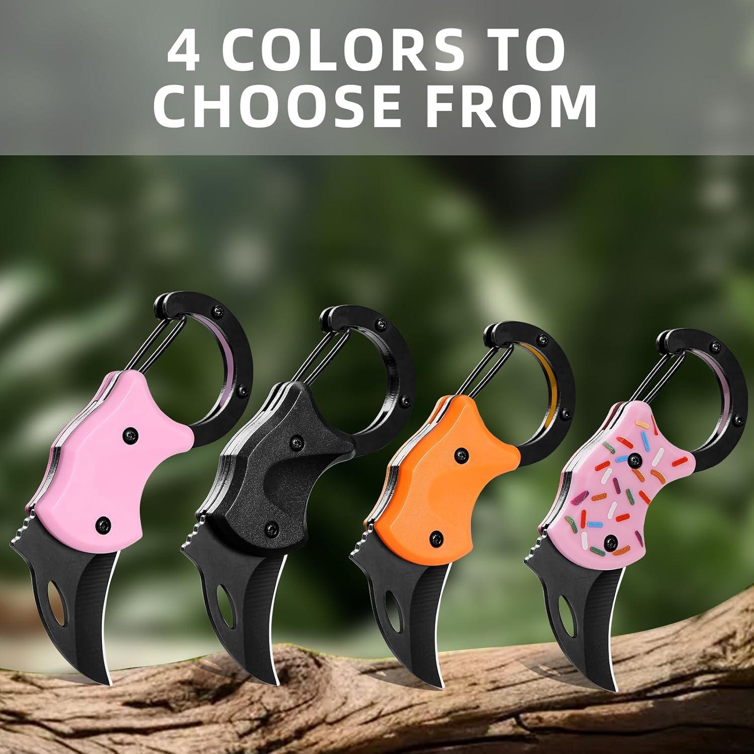 Cuchillo Plegable Táctico Gaizda 3.4cm Acero Inoxidable Donut