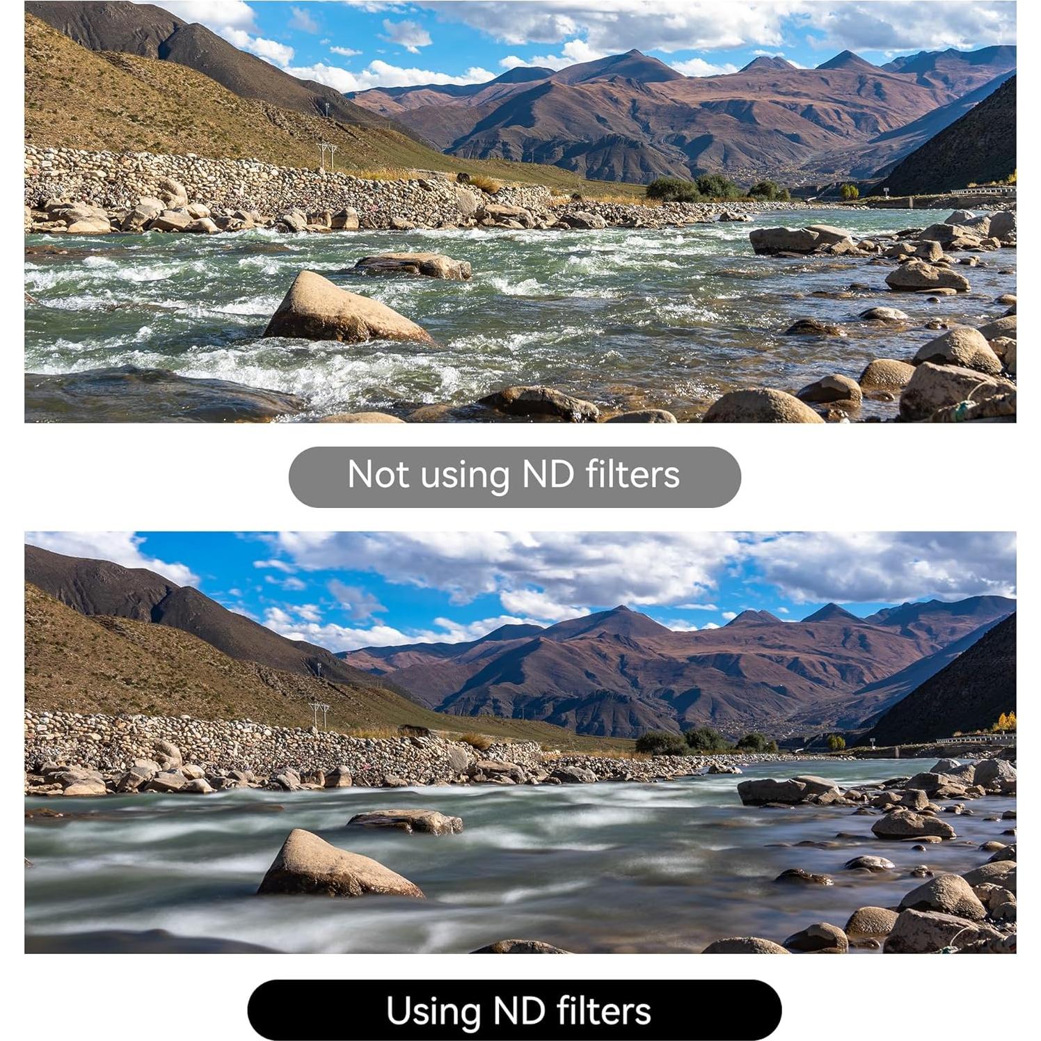 Set de Filtros Magnéticos 7artisans 5 en 1 67mm para Fotografía