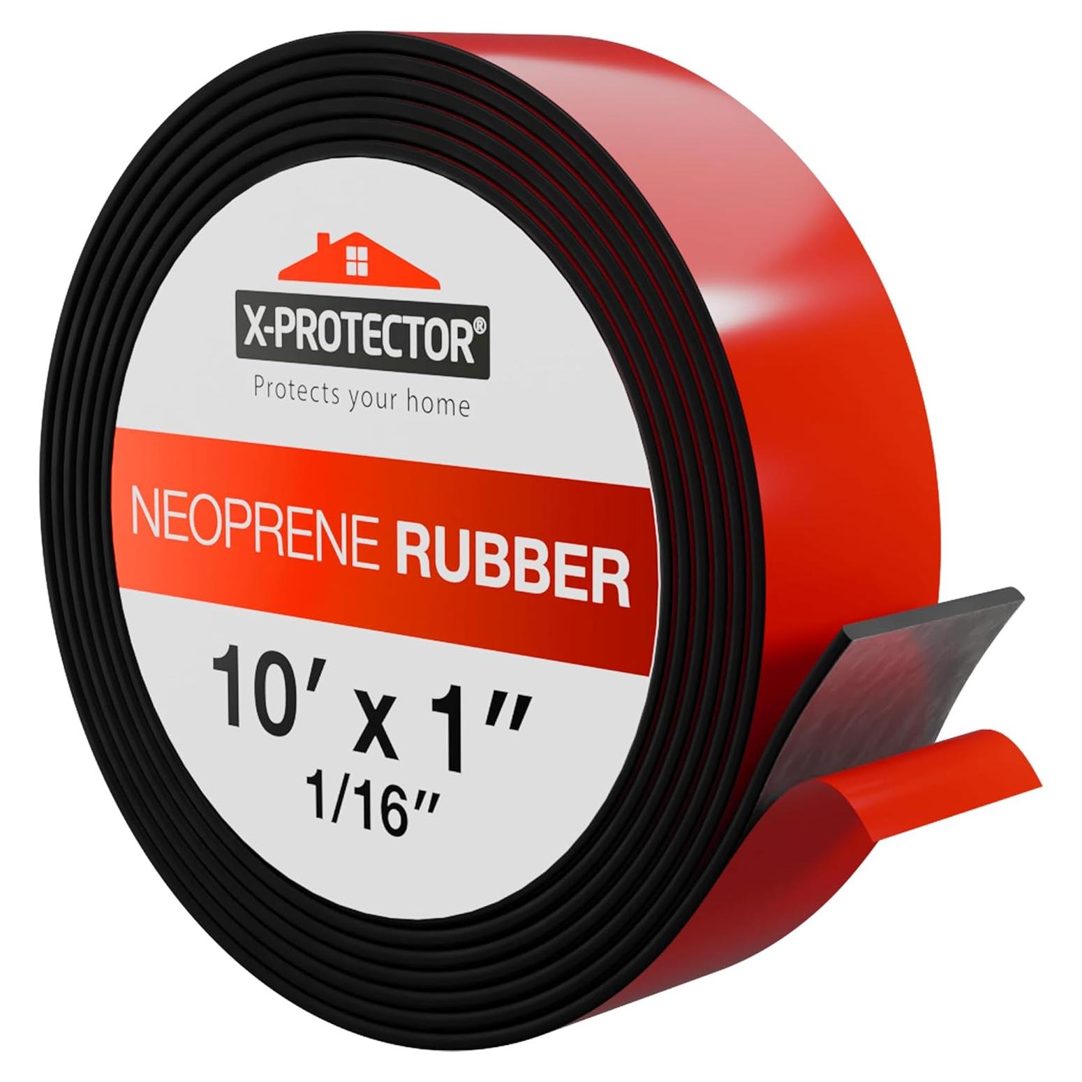 Tira de Sellado de Caucho X-Protector 3.05m Adhesiva Multiusos