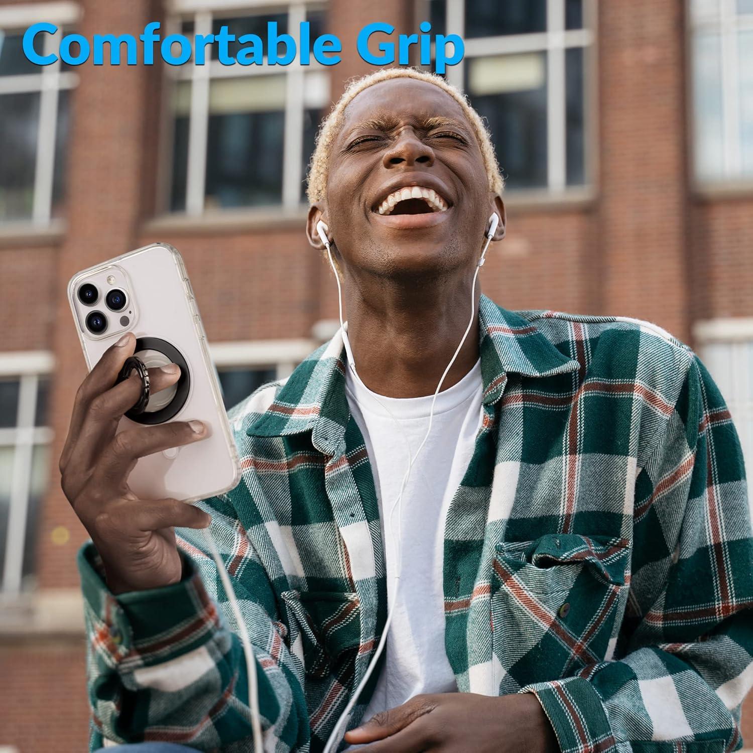 Soporte Magnético Metisinno para iPhone 15/14/13/12 Negro